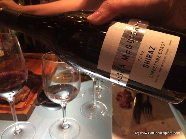 lisa mcguigan wine matching dinner