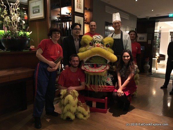 chinese cricket club Chef Ken Wang and team