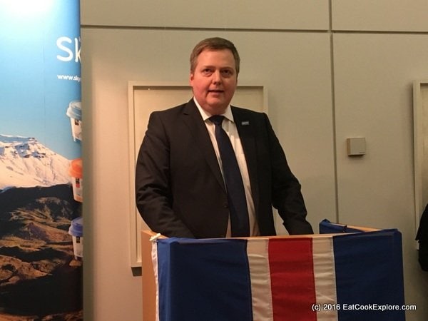 Sigmundur Davíð Gunnlaugsson Prime Minister of Iceland