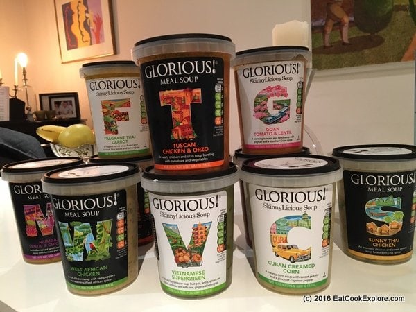 Glorious soups range
