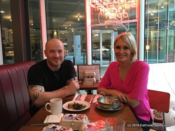 Neil Rankin and Jenni Falconer