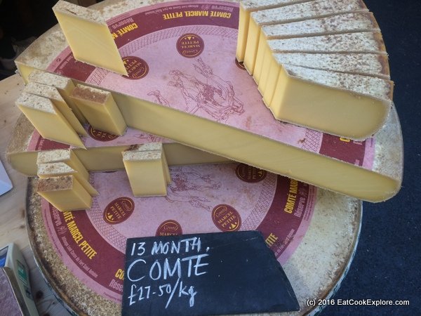 borough market Comte Cheese 13 months
