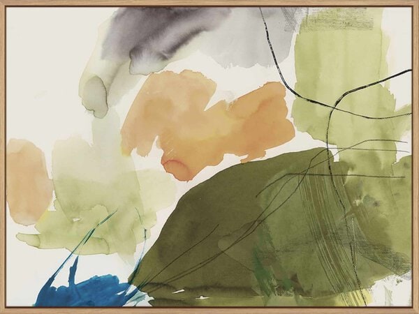 Verdant Abstract Reverie I - Canvas - Image 2