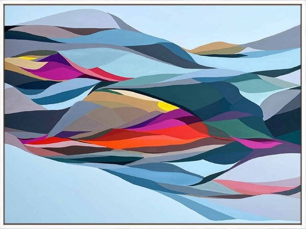 Flood 1 - Canvas Gallery White