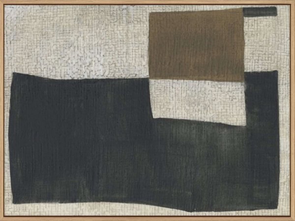 Pensive Shapes II - Canvas Gallery Natural