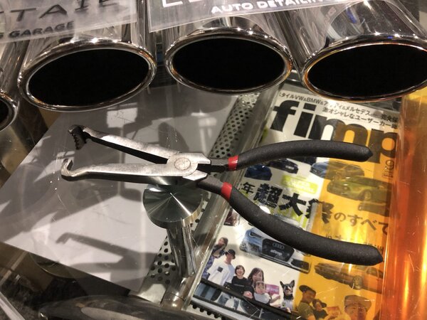 【業務用】電装作業に最適 カプラー外し専用プライヤー