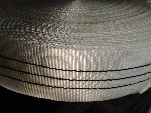 SANGLE 100MM POLYESTER - EPAISSE LE ML