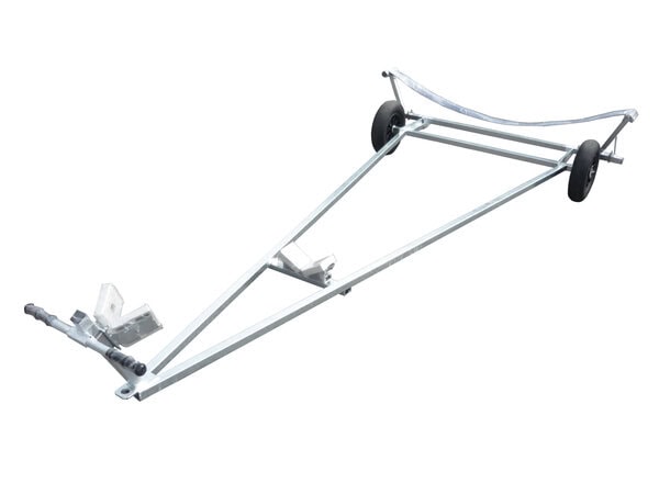 CHARIOT DERIVEUR GALVA EN V - LONGUEUR TIMON 1900 CMS