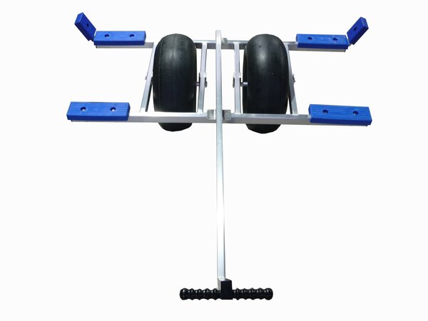 CHARIOT ALU CATA  2 ROUES 7624 - PATINS BLEUS CATA 10 FT
