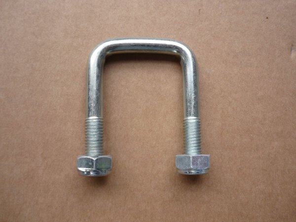ETRIER INOX U2 LIAISON BARRE - REGLAGE CATA GALVA 60x68MM