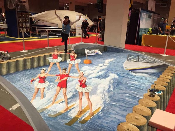 3D Street Painting rental for events in Los Angeles, Orange County, and nationwide