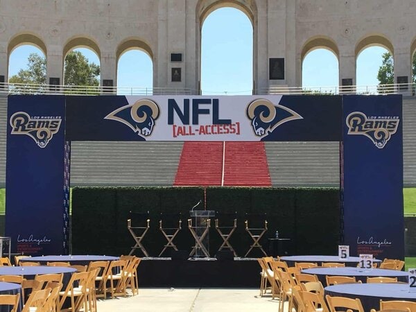 Entrance Towers / Entrance Arch rental for events in Los Angeles, Orange County, and nationwide