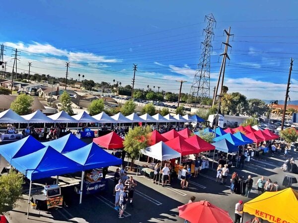 EZ UP ( TENTS ) rental for events in Los Angeles, Orange County, and nationwide