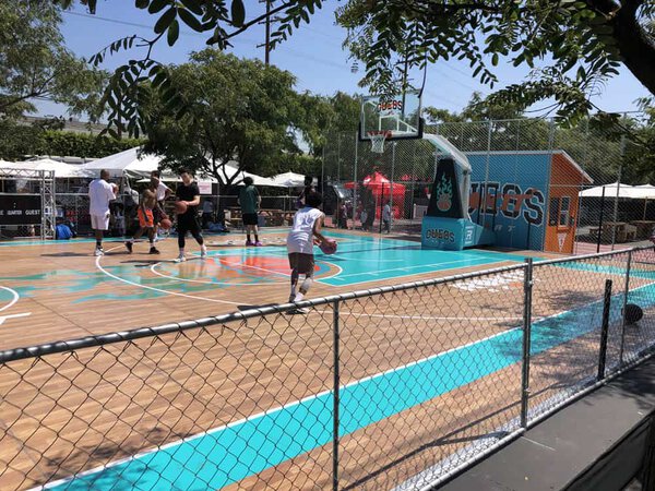 Basketball Court Rental rental for events in Los Angeles, Orange County, and nationwide
