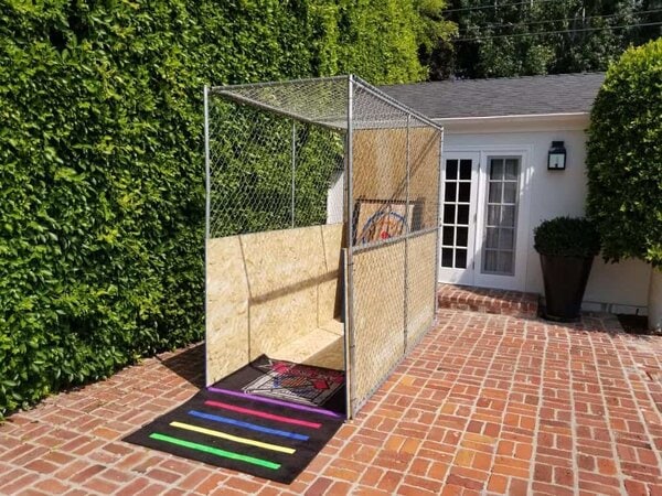 Indoor / Outdoor Axe Throwing Station rental for events in Los Angeles, Orange County, and nationwide