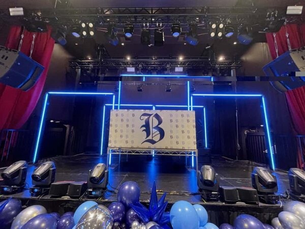LED Frame Tunnel rental for events in Los Angeles, Orange County, and nationwide