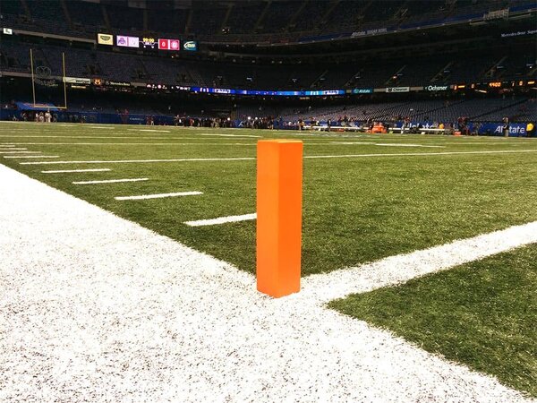 End Zone Pylon Set rental for events in Los Angeles, Orange County, and nationwide