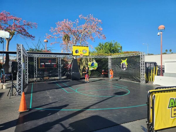 Basketball Court Rental rental for events in Los Angeles, Orange County, and nationwide