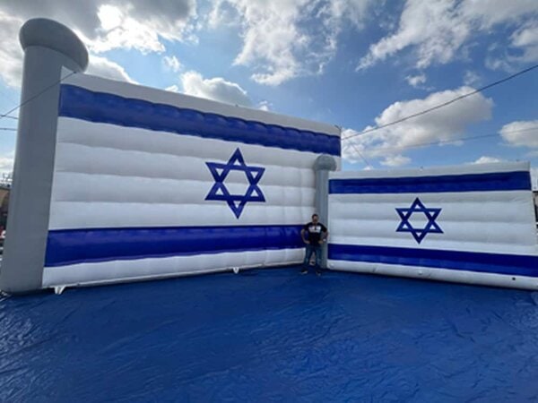 Country Flags Giant Inflatables rental for events in Los Angeles, Orange County, and nationwide