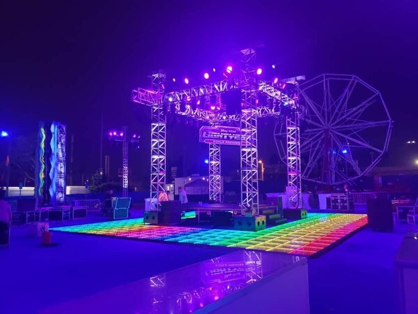Led Dance Floor Rental rental for events in Los Angeles, Orange County, and nationwide