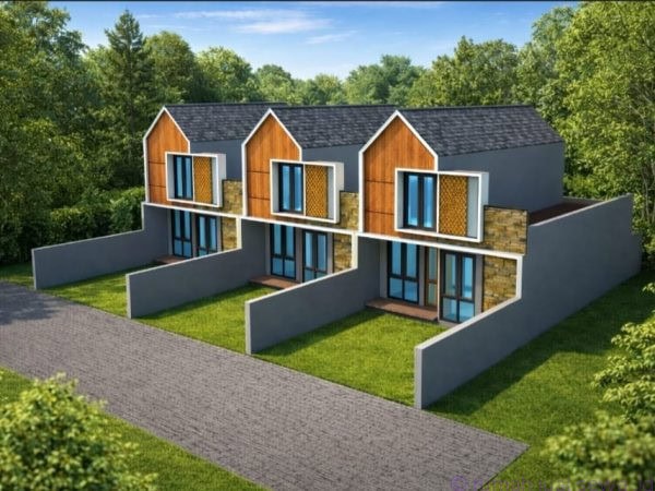 Rumah Mezzanine Siap Bangun 2 Lantai Dekat UII Jalan Kaliurang