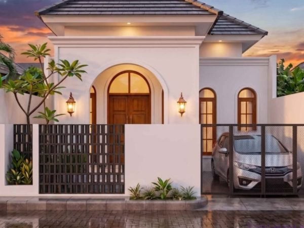 Rumah baru klasik modern Wedomartani Sleman dekat SD Model dan Stadion Maguwo