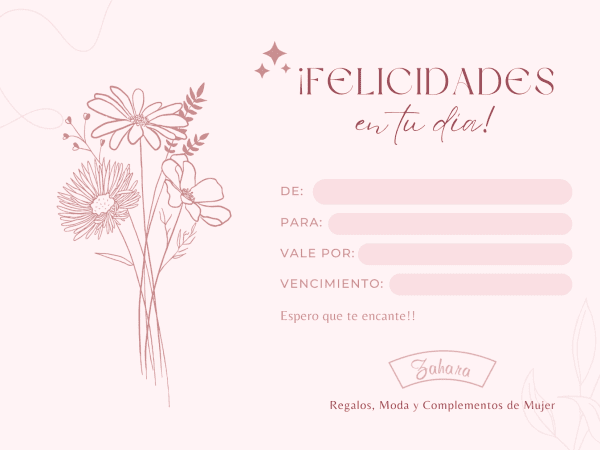 Tarjeta Regalo 1