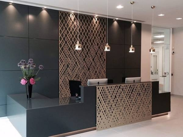 Perforated Copper Sheet for Reception