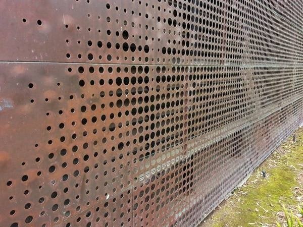 Perforated and Embossed Wall Panels