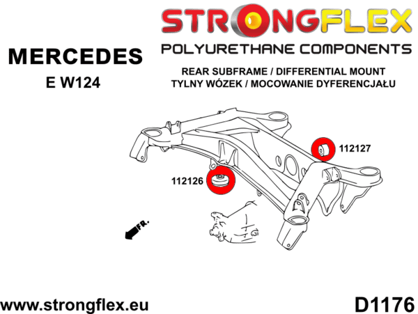 Rear diff mount - rear bush