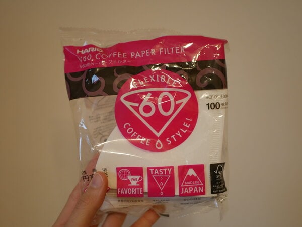 Filtry hario V60-01, 100 sztuk