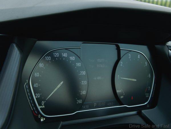 BMW 2 Series 218i Gran Coupé instrument cluster