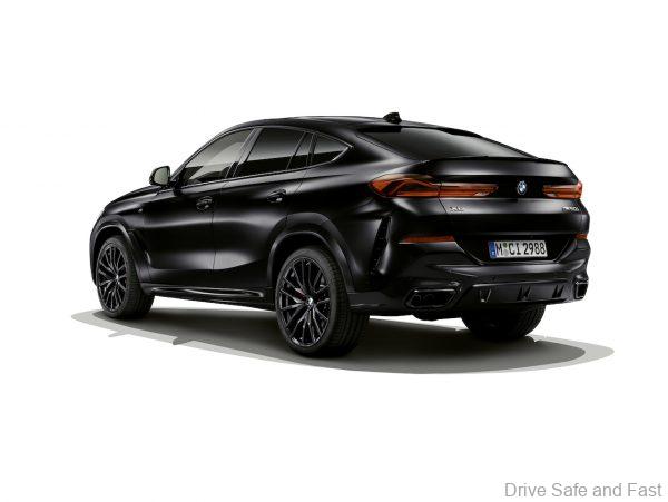 BMW X6 Black Vermillion rear