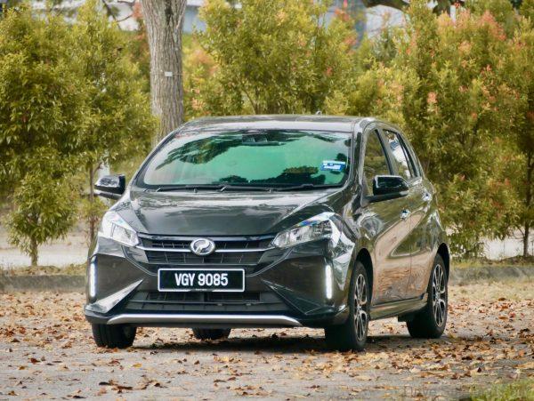 perodua myvi front