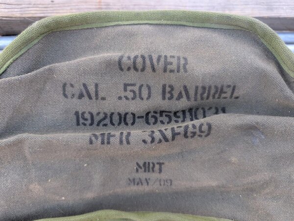Cover CAL .50 Barrel (spare M2 barrel cover)