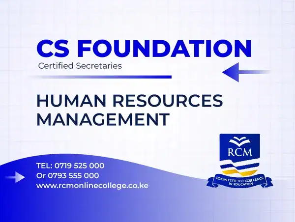 RCM Online College, Human Resources Management