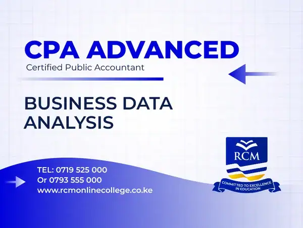 Business data analytics, RCM Online College