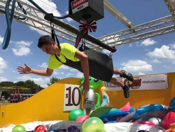 Human Claw Machine Rental / Human Crane rental for events in Los Angeles, Orange County, and nationwide