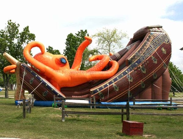 Kraken Inflatable rental for events in Los Angeles, Orange County, and nationwide