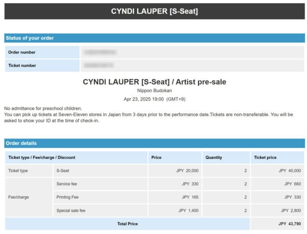 Cyndl Lauper Farewell Tour