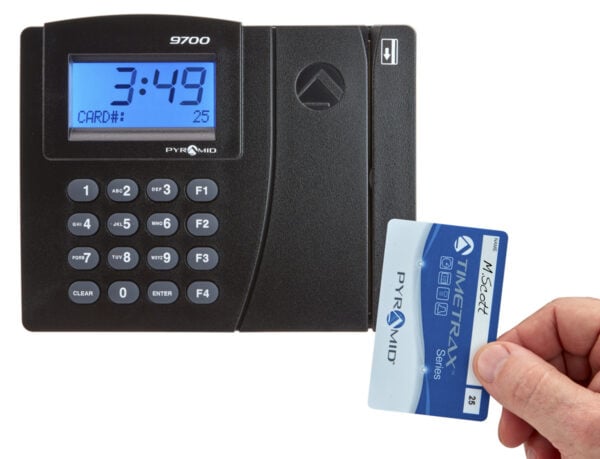 PSDLAUBTK TimeTrax™ Elite Swipe Time Clock Terminal - Pyramid Time