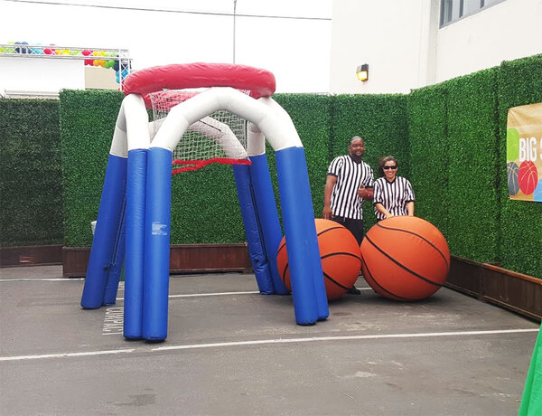 Big Bounce Basketball rental for events in Los Angeles, Orange County, and nationwide