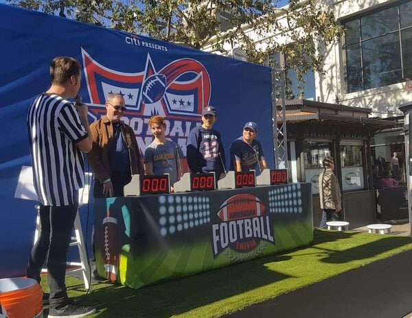 Football Gameshow Trivia rental for events in Los Angeles, Orange County, and nationwide