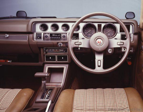 Datsun Bluebird 180B auto dashboard 1979