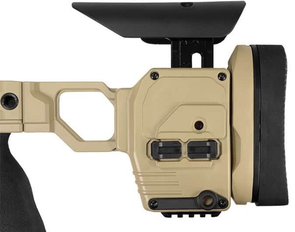 Cadex Defence CDX-33 LITE, .338 LM, 27", 1-9.5tw, MX1 Brake, Hybrid Tan/Black - Image 6