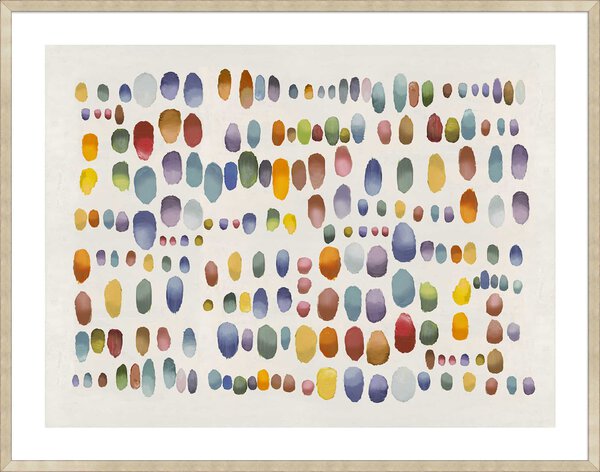 Playfull III  - 5cm White Border Sm. Box Champagne