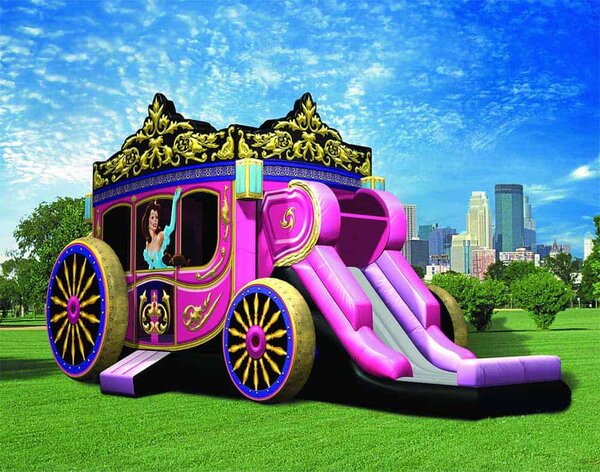 Princess Carriage Inflatable rental for events in Los Angeles, Orange County, and nationwide