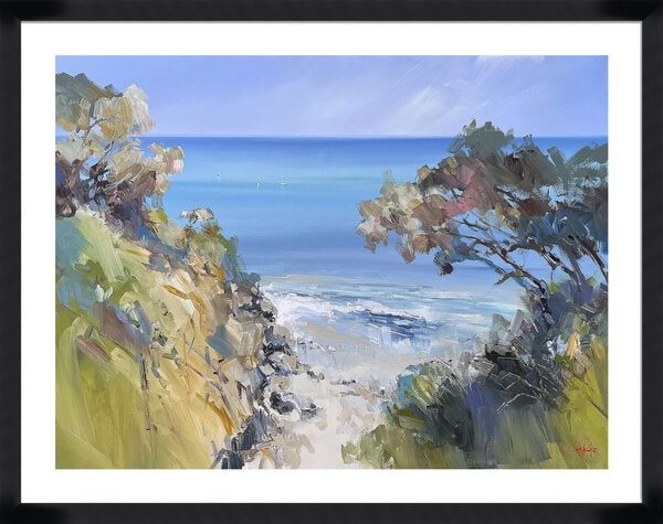 Over the Bay, Towards Melbourne - 5cm White Border - Image 6