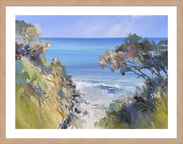 Over the Bay, Towards Melbourne - 5cm White Border - Image 8
