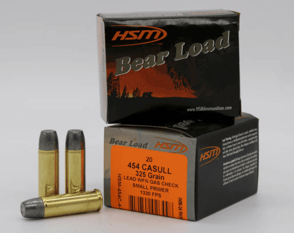 HSM BEAR LOAD 454 CASULL 325GR WFN 20RD 20BX/CS